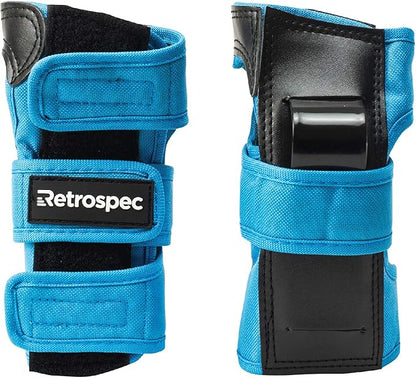 Retrospec Knee Pads, Elbow Pads & Wrist Guards for Men, Women & Kids - Protective Gear for Skateboarding, Roller Skate, Rollerblade, BMX & Scooter - Multi Sport Pad Set