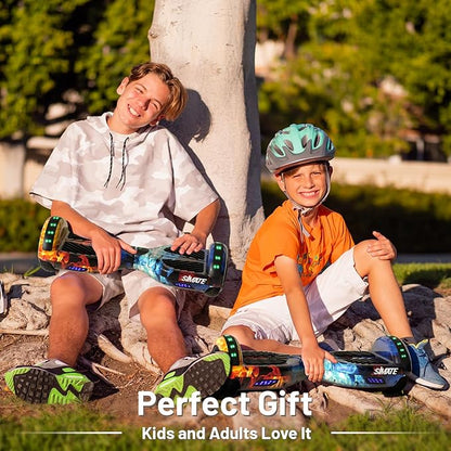 Scooter, Bluetooth & Corlorful LED Lights, Gifts for Kids & Adults & Girls & Boys, for All Ages