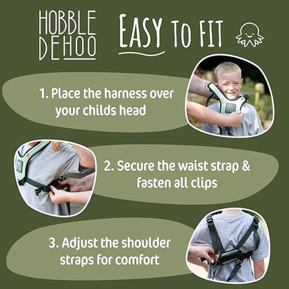 Hobbledehoo Safety Harness For Kids & Toddlers Aged 2-7 Years, Child Harness For Walking & Play Autism Safety Awareness