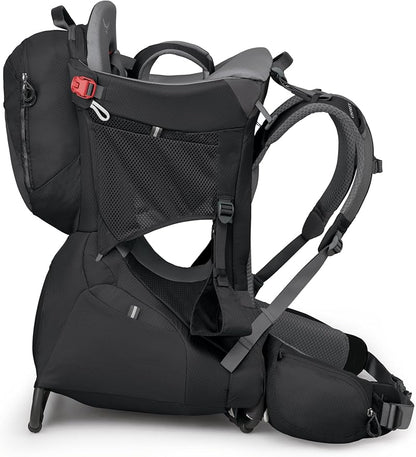 Osprey Poco Premium Child Carrier Backpack - Deluxe Kid Carrier for Hiking with Built-in Sunshade, Removable Daypack, and Adjustable Fit - Premium Comfort for Parent and Child