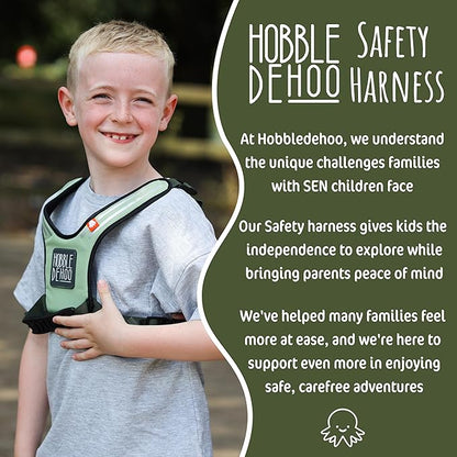Hobbledehoo Safety Harness For Kids & Toddlers Aged 2-7 Years, Child Harness For Walking & Play Autism Safety Awareness