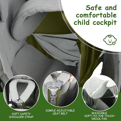 WIPHA Baby Backpack Carrier, Comfort Toddler Carrier Hiking Backpack with Canopy, Adjustable Lightweight Child Carrier