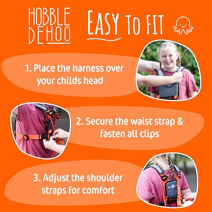 Hobbledehoo XL Child Harness, For Kids & Teenagers Aged 7+, Supporting Special Needs, Including Autism Safety Awareness