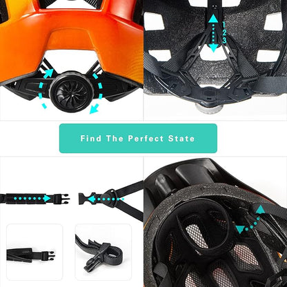 Kids Bike Helmet, SIFVO Kids Helmet 8+ Boys and Girls Bike Helmet with Cool Visor, Bike Helmets for Kids, Youth Bike Helmet Kids Mountain Bike Helmet Lightweight and Sturdy【55-58cm】