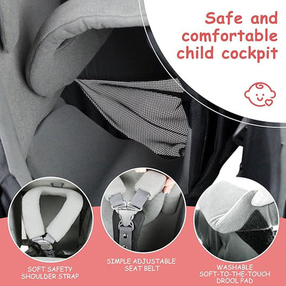 Wipha Baby Backpack Carrier, Toddler Carrier with Canopy, Adjustable and Safe Hiking Backpack for Baby(Creeper III-Black)
