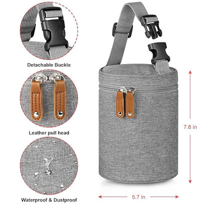 Accmor Breastmilk Cooler Bag, Insulated Baby Bottle Cooler Tote Bags for Nursing Mom Daycare