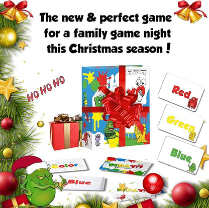 DiDaYo - Fast Paced Family Games, Brain Teaser Card Game for Kids 8-12, Ideal Speed Color Game for Teens and Adults, Fun Slumber Party Games, 2-8 Players, Travel Friendly