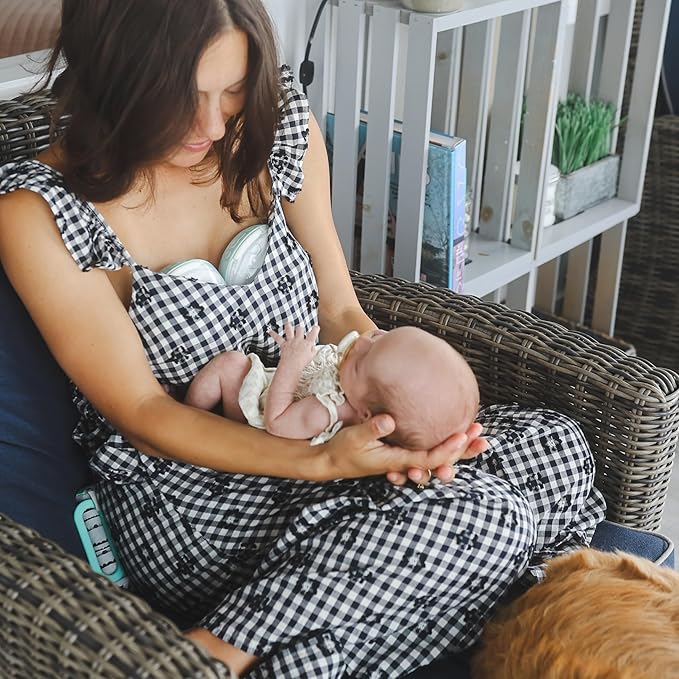 Willow Go - Hands Free Breast Pump - Wearable Breastfeeding Pump - Portable, Electric, Cordless, & 9 Levels of Hospital Grade Suction Strength - Postpartum Essentials - Double Breast Pump