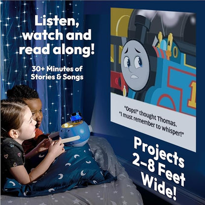 Thomas The Train Figurine Cartridge – Projects 5 Railroad Stories and 5 Songs, Over 30 Minutes of Audio Content | Gift and Toy for Ages 3+