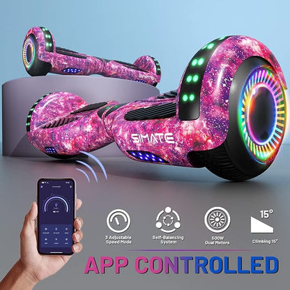 Scooter, Bluetooth & Corlorful LED Lights, Gifts for Kids & Adults & Girls & Boys, for All Ages