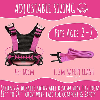 Hobbledehoo Safety Harness For Kids & Toddlers Aged 2-7 Years, Child Harness For Walking & Play Autism Safety Awareness
