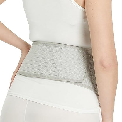NeoTech Care Adjustable Maternity Belt - Light and Breathable Pregnancy Belly Support Band for Pregnant Women (White, Extra Large Size)