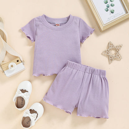 Children's Pajamas Comfortable T-shirt Suit
