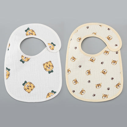 Thin Kids' Bib Pure Cotton Waterproof Gauze Saliva Towel