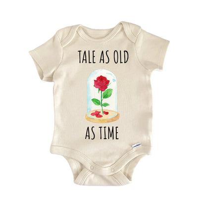 Princess Movie Rose Petal Flower Baby Gift Baby Bodysuit