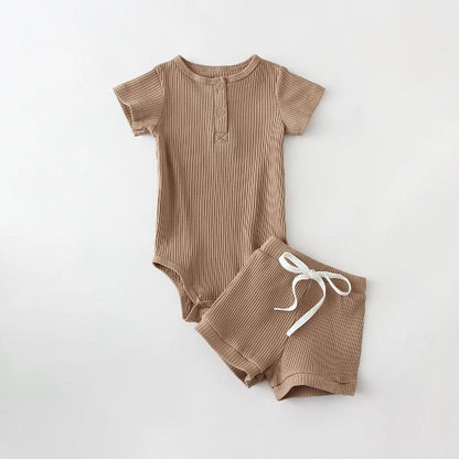 New Fashion Summer Round Neck Short Sleeves Blouse And Pants