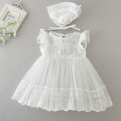Girl's Sweet And Casual Versatile Fluffy Skirt