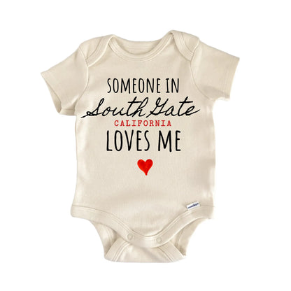 South Gate California Baby Gift Baby Bodysuit
