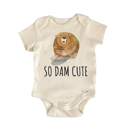 Beaver Animal Baby Gift Baby Bodysuit
