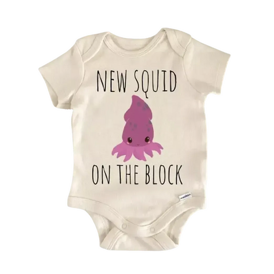 Squid Octopus Ocean Newborn Baby Onesie® Onesie®
