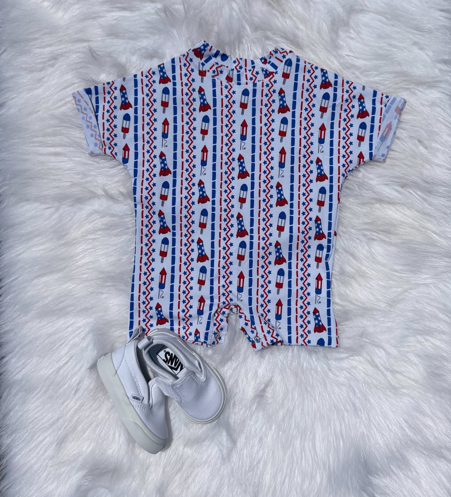 Bomb Pop Bash Romper (FINAL SALE)