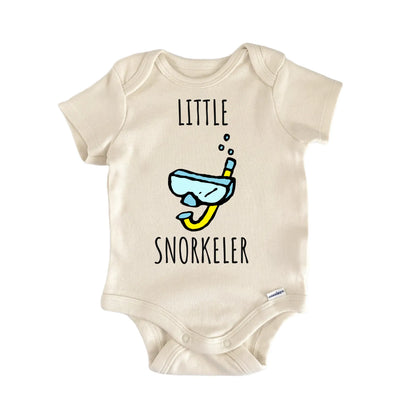 Snorkeling Snorkler Diving Tropical Infant Gift Baby Bodysuit