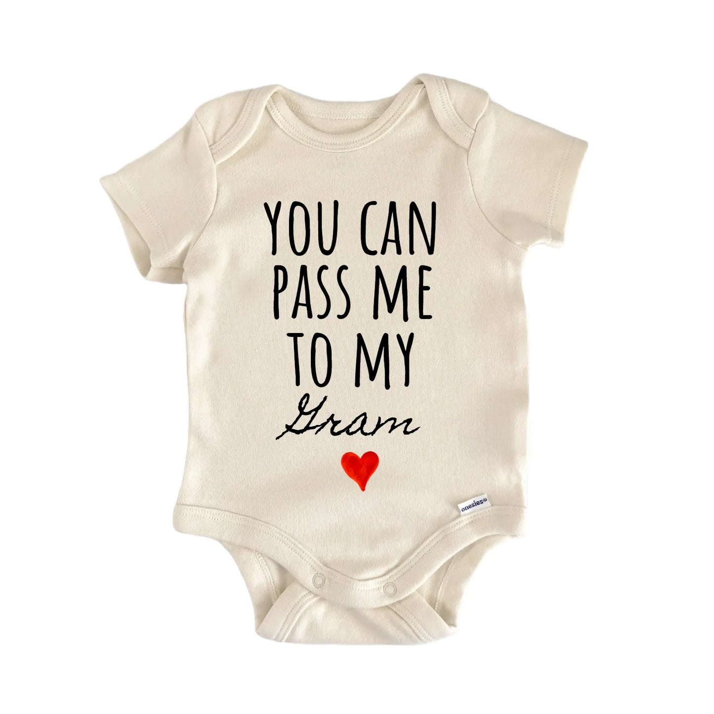 Gram Announcement Baby Gift Baby Bodysuit