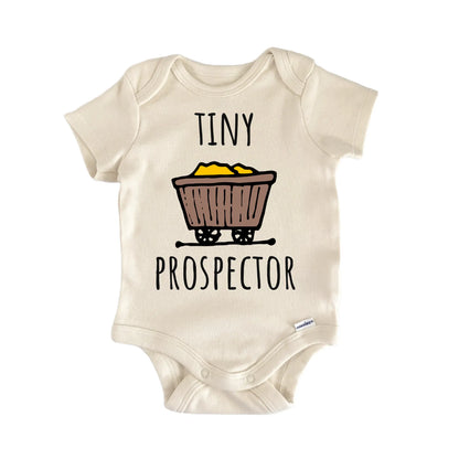 Gold Prospect Treasure Mine Infant Gift Baby Bodysuit
