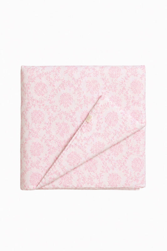 Pink Chinoiserie Crib Quilted Blanket