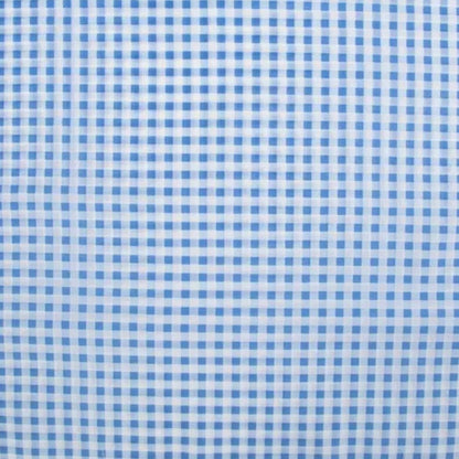 Blue White Gingham Ruffle Nursing Pillow Cover