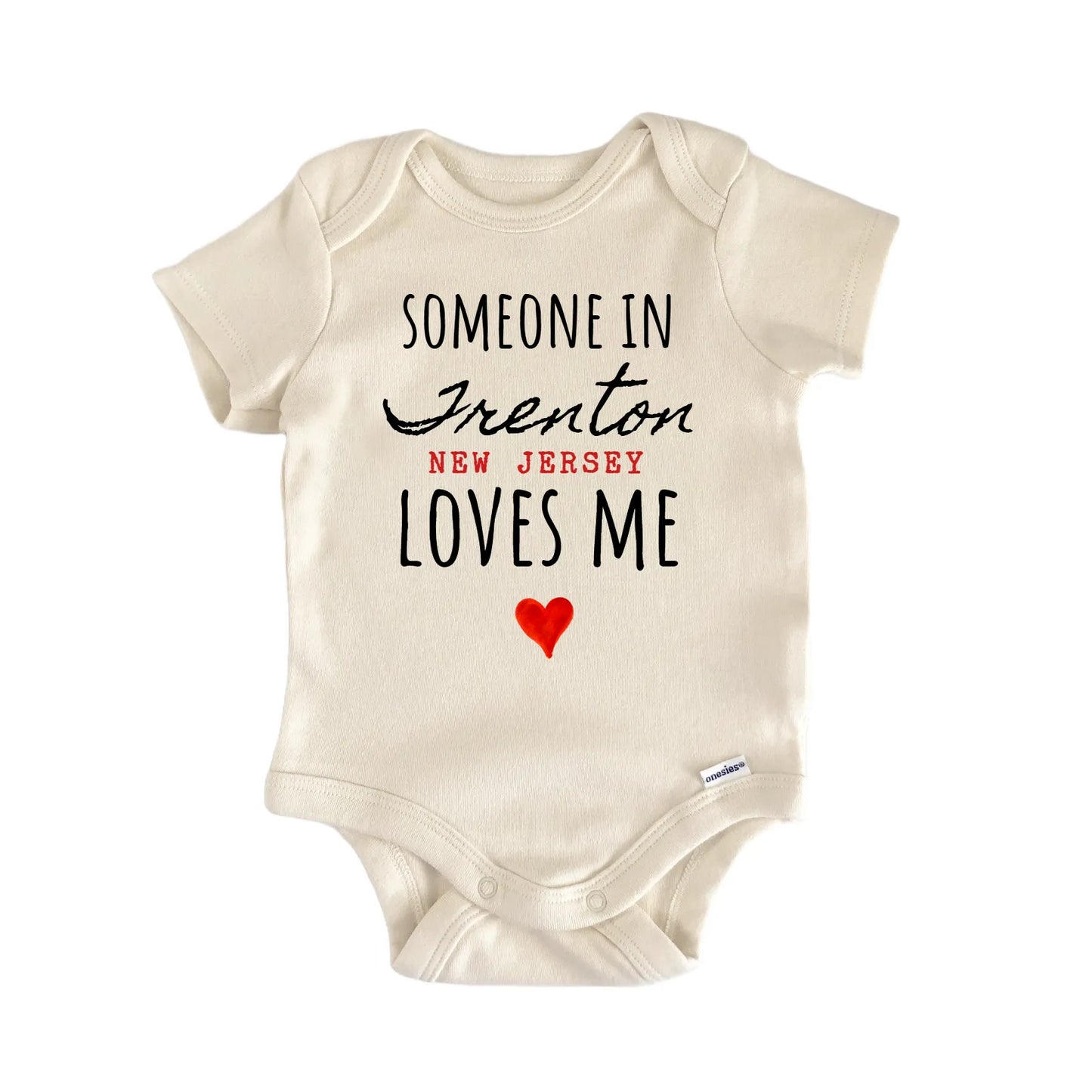 Trenton New Jersey Baby Gift Baby Bodysuit