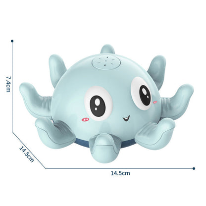 Children's Automatic Water Spray Bath Toys Bath Fun Toys With Flashing Water Spray Toy Baby Swimming Shower With Toys New