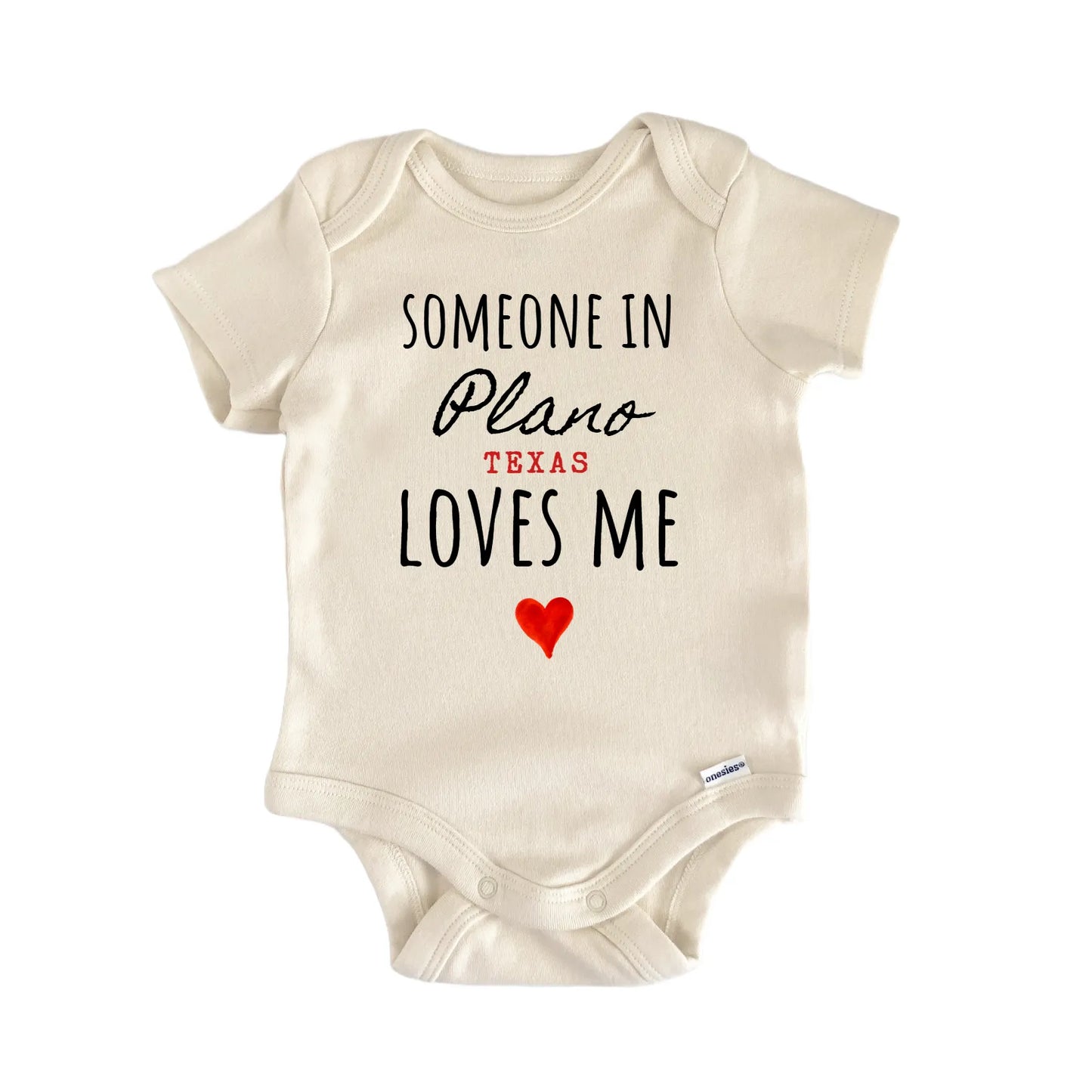 Plano Texas Baby Gift Baby Bodysuit
