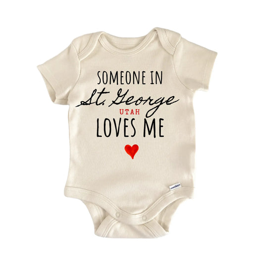 St George Utah Baby Gift Baby Bodysuit