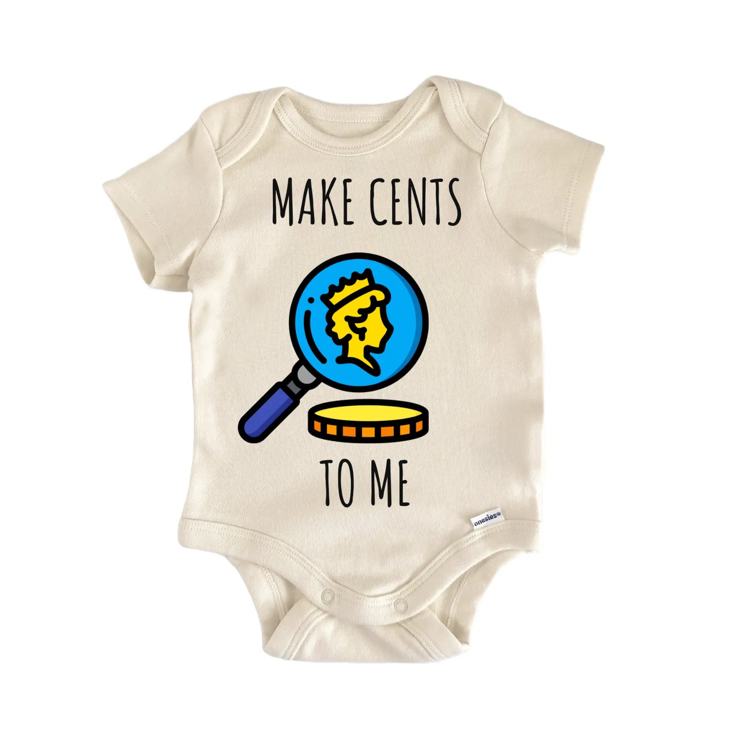 Coin Collector Collecting Baby Gift Baby Bodysuit