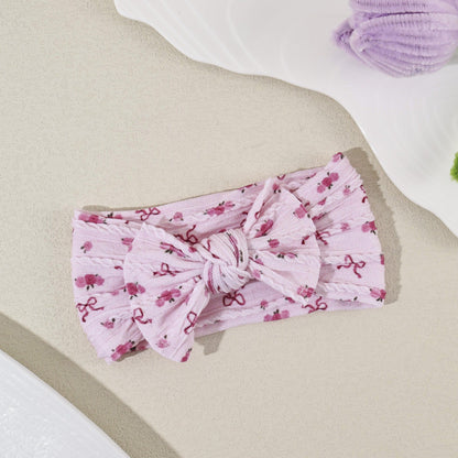 Baby Digital Print Bow Headband