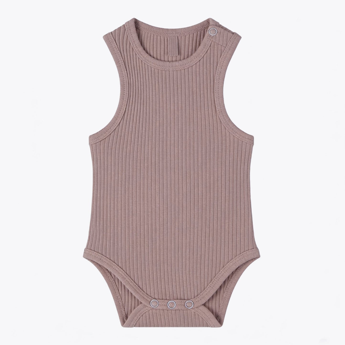 Baby Romper Knitted Ribbed Infant Onesie