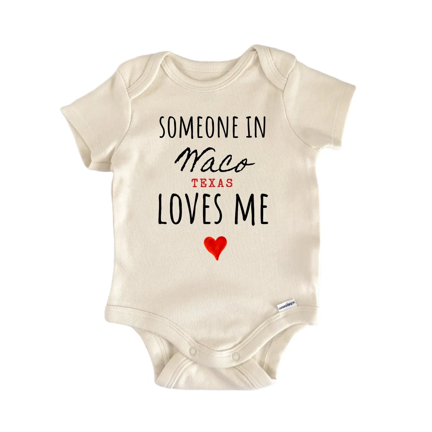 Waco Texas Baby Gift Baby Bodysuit