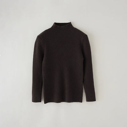Children's Mock Neck Sweater Knitwear Top