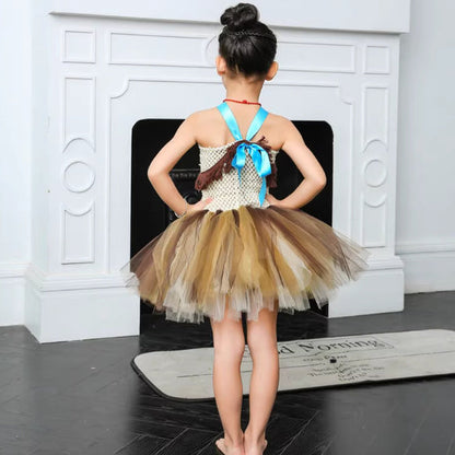 Children's Ocean Style Princess Dress