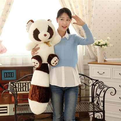 Long tail raccoon plush toy
