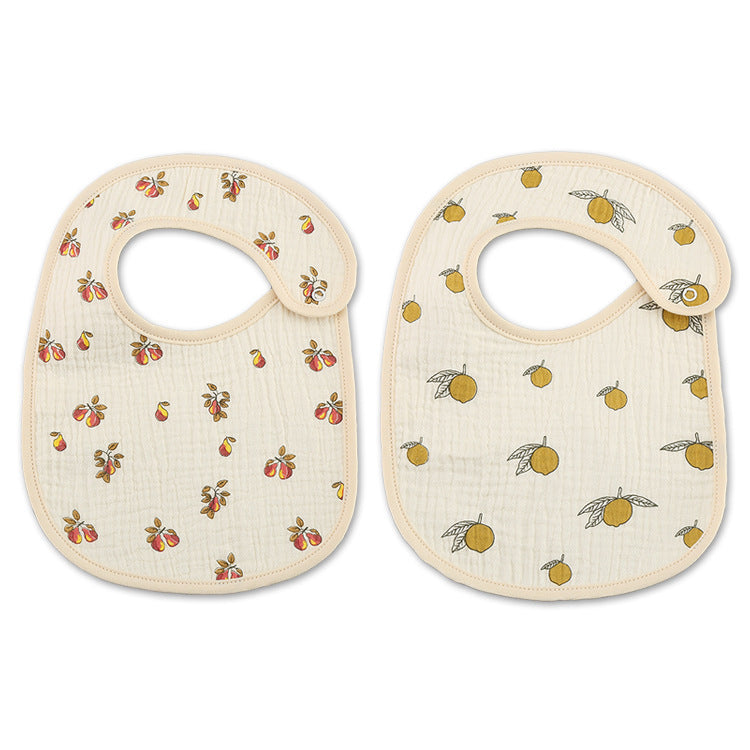Thin Kids' Bib Pure Cotton Waterproof Gauze Saliva Towel