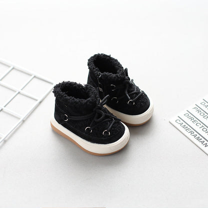 Plus Velvet Warm Korean Baby Cotton Shoes
