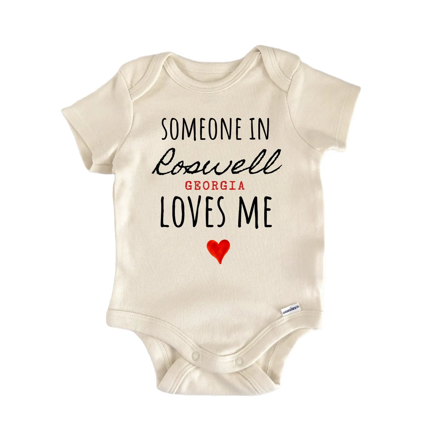 Roswell Georgia Baby Gift Baby Bodysuit