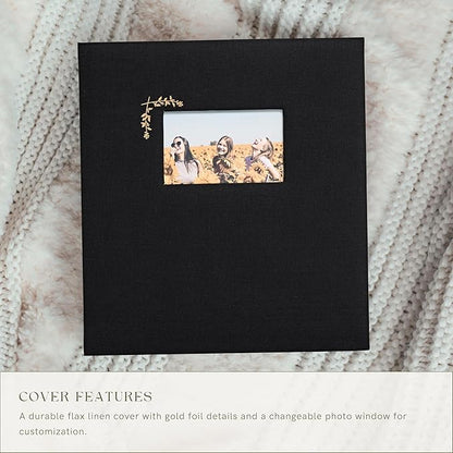 Photo Albums for 4x6 photos Holds 500 - Premium Photo Album with 500 Picture Pockets - Acid Free Photo Album for Wedding, Birthday, Baby