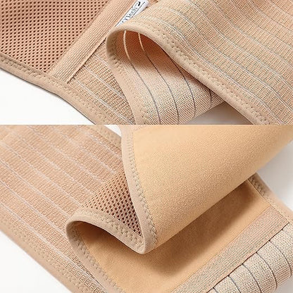 NeoTech Care Adjustable Maternity Belt - Light and Breathable Pregnancy Belly Support Band for Pregnant Women (Beige, Extra Large Size)