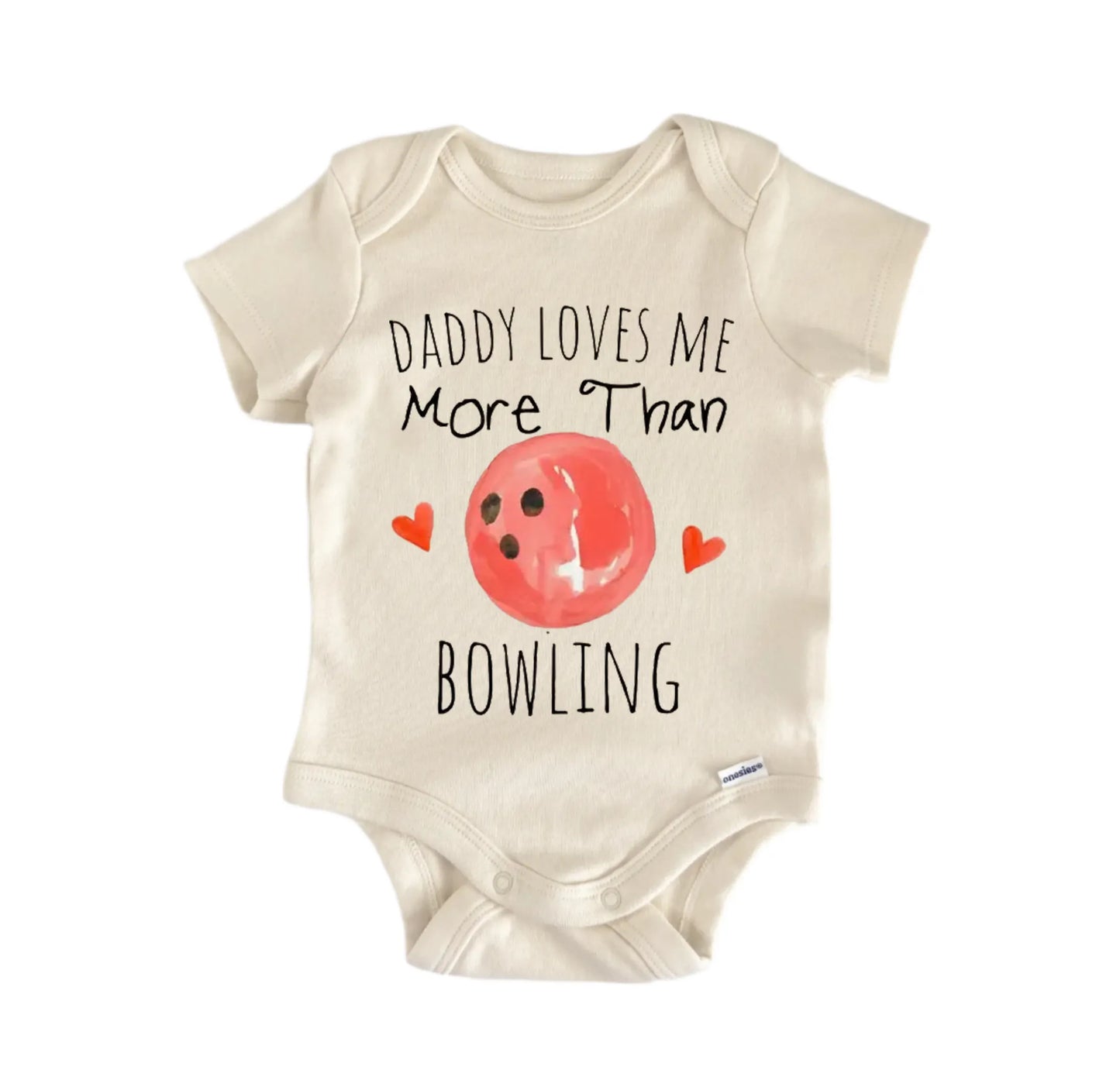Bowling Love Newborn Baby Onesie® Onesie®
