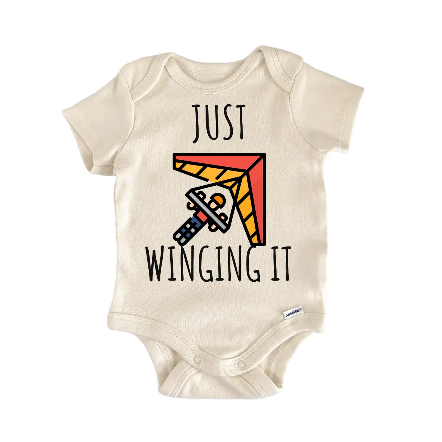 Hang Glide Glider Baby Gift Baby Bodysuit