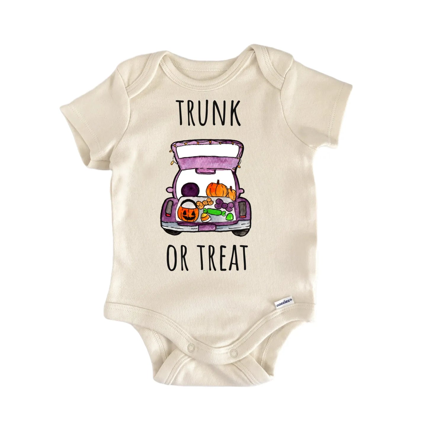 Trunk Or Treat Halloween Baby Gift Baby Bodysuit