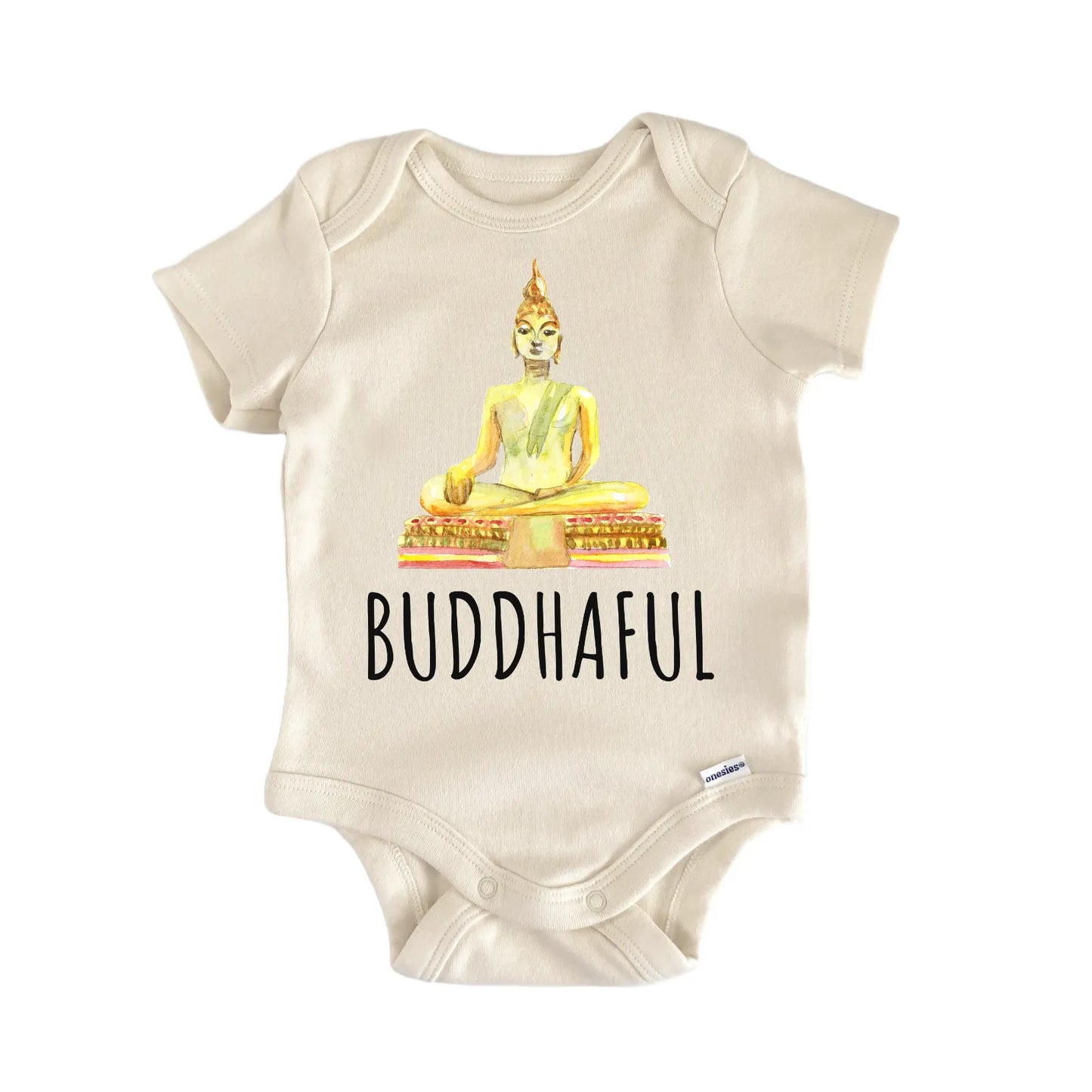 Golden Buddha Thailand Thai Baby Gift Baby Bodysuit